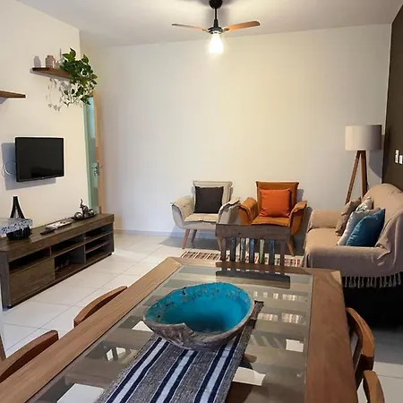 Apt 2 suites com ar condicionado e piscina Ubatuba-2